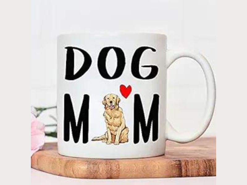 Golden Retriever Mom Coffee Cup