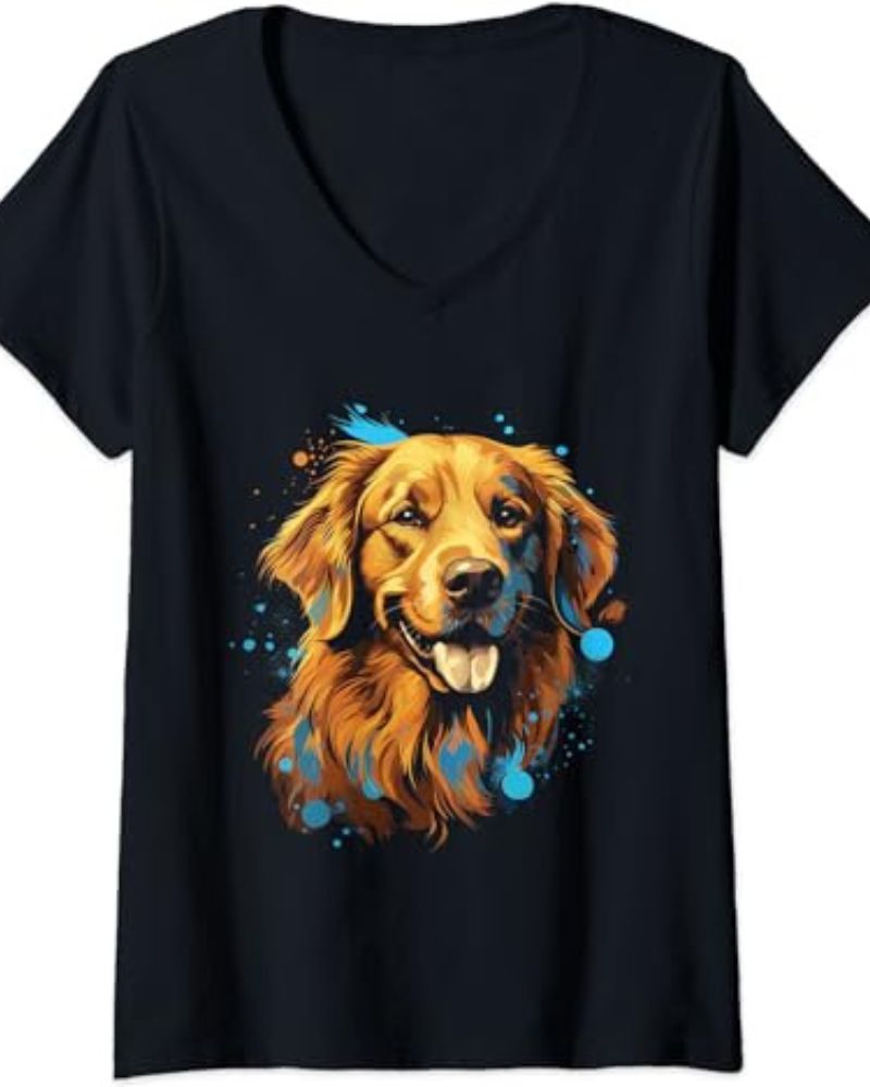 Golden Retriever Puppy Face Shirt